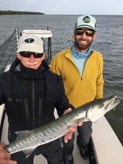 Steve Huff and John Benvenuto show off the fruits of a solid prefishing effort before the 2016 Cuda Bowl. Photo courtesy Nathaniel Linville