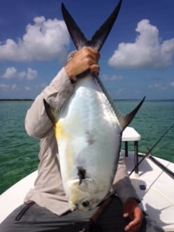 The last day of the Del Brown brought us this fish early on. Photo/guiding John O'Hearn